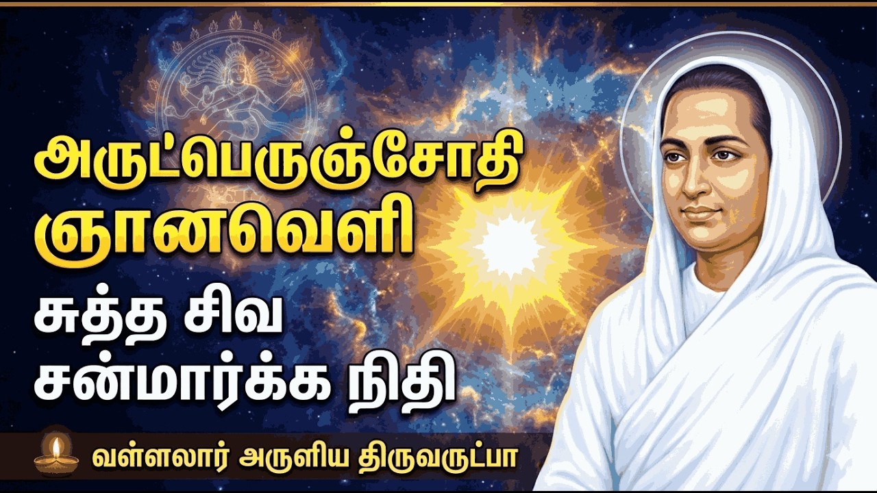 பிரபஞ்சத்தை இயக்கும் பேரொளி எது? வள்ளலார் காட்டும் பேருண்மை! #வள்ளலார் #அருட்பெருஞ்ஜோதி 