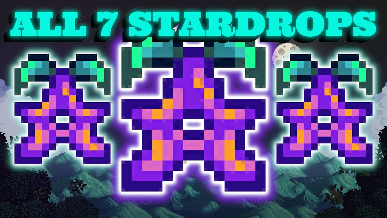 All Stardrop Locations In Stardew Valley Youtube