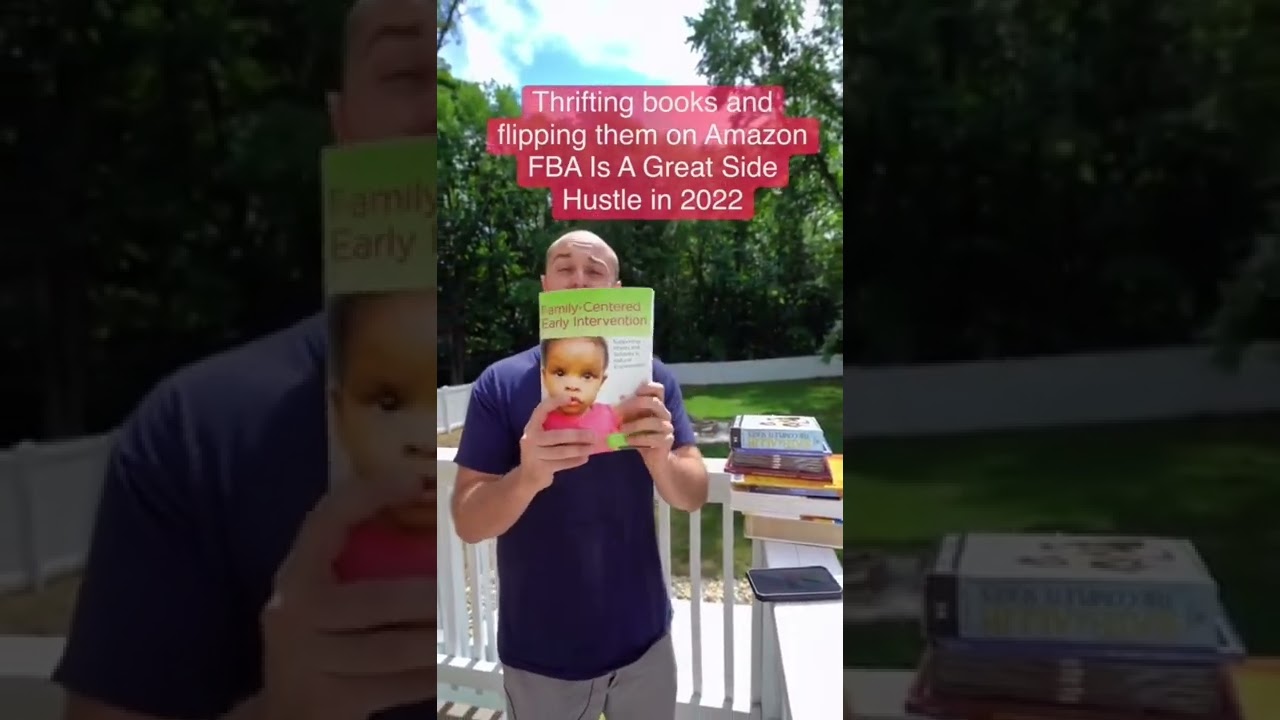 Thrifting Books to Sell on Amazon FBA Is A Great Side Hustle in 2022