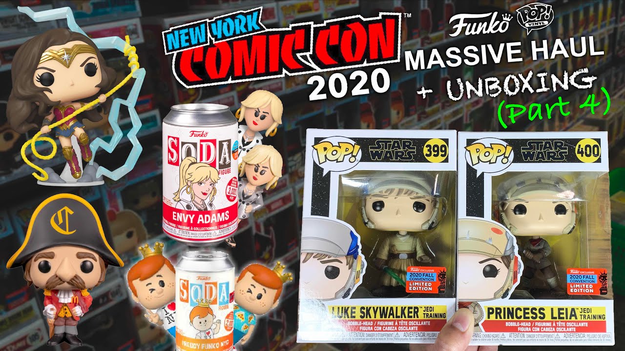NYCC 2020 Funko Pop! Hunt | Massive HAUL + UNBOXING (Part 4)
