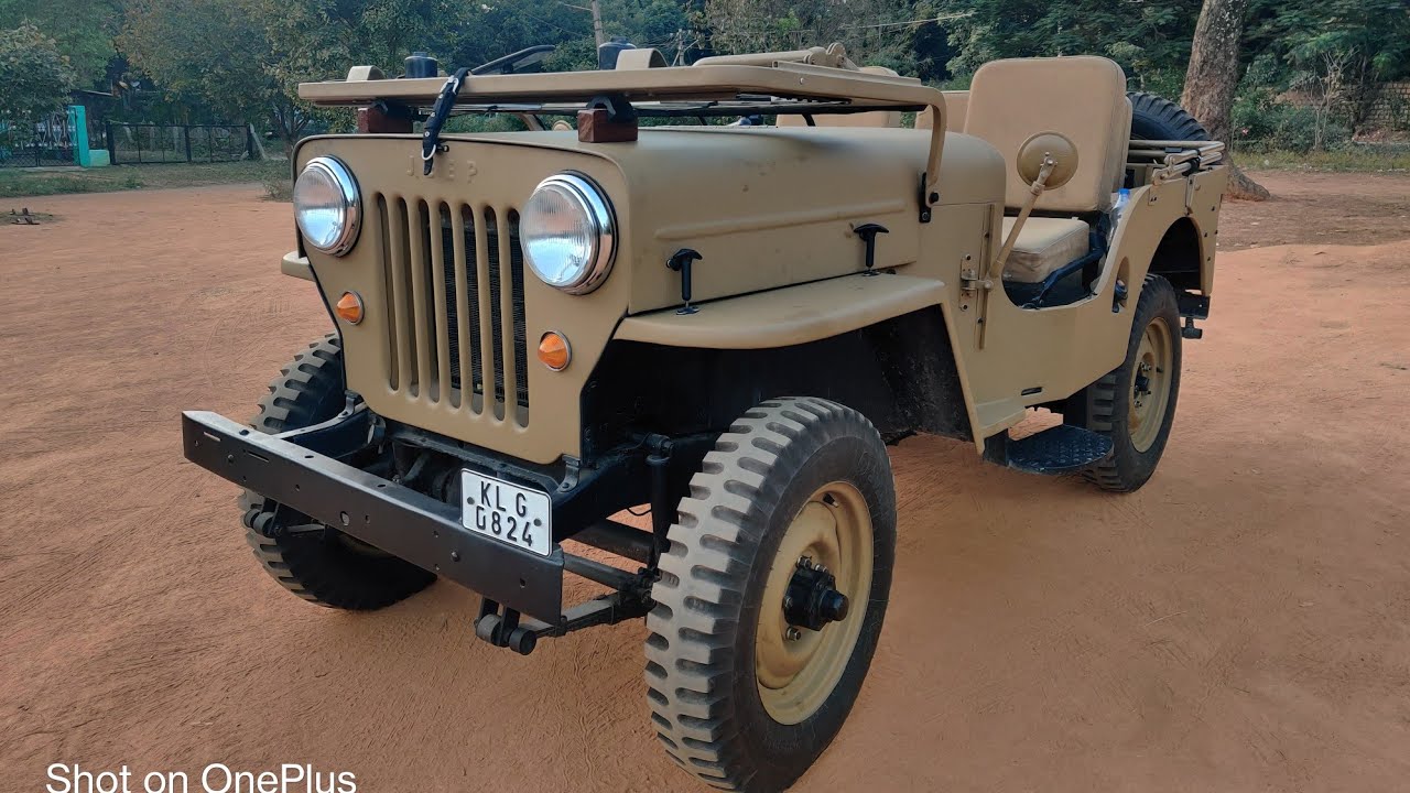 1967 #Willys CJ3B Hurricane Petrol Sandstorm  Fully Restoration Done NDMS Tyres - Sold