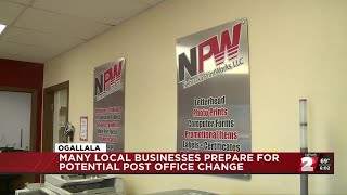 North Platte Post Office Processing Center possible reroute impacting businesses
