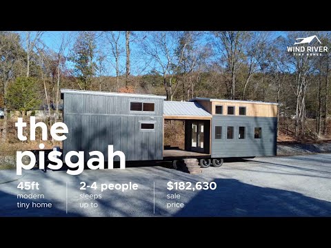 The Pisgah 45' Park Model Tiny Home Guided Tour