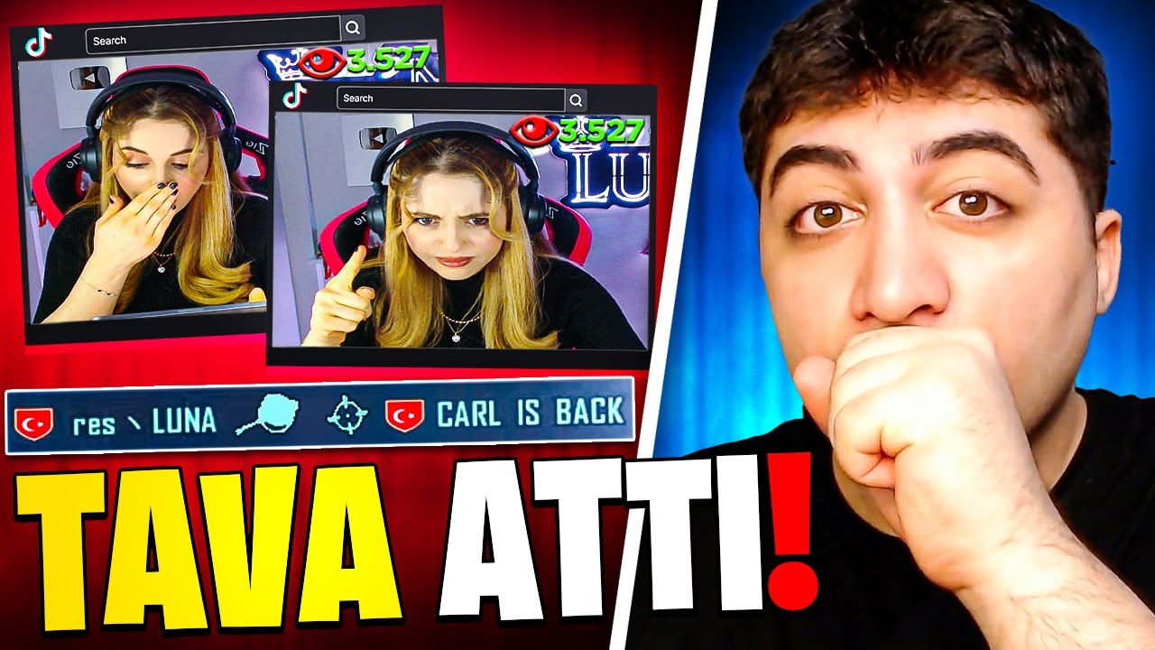 BANA TAVA ATAN KADIN YAYINCIYI CANLI YAYINDA GHOSTLADIM!