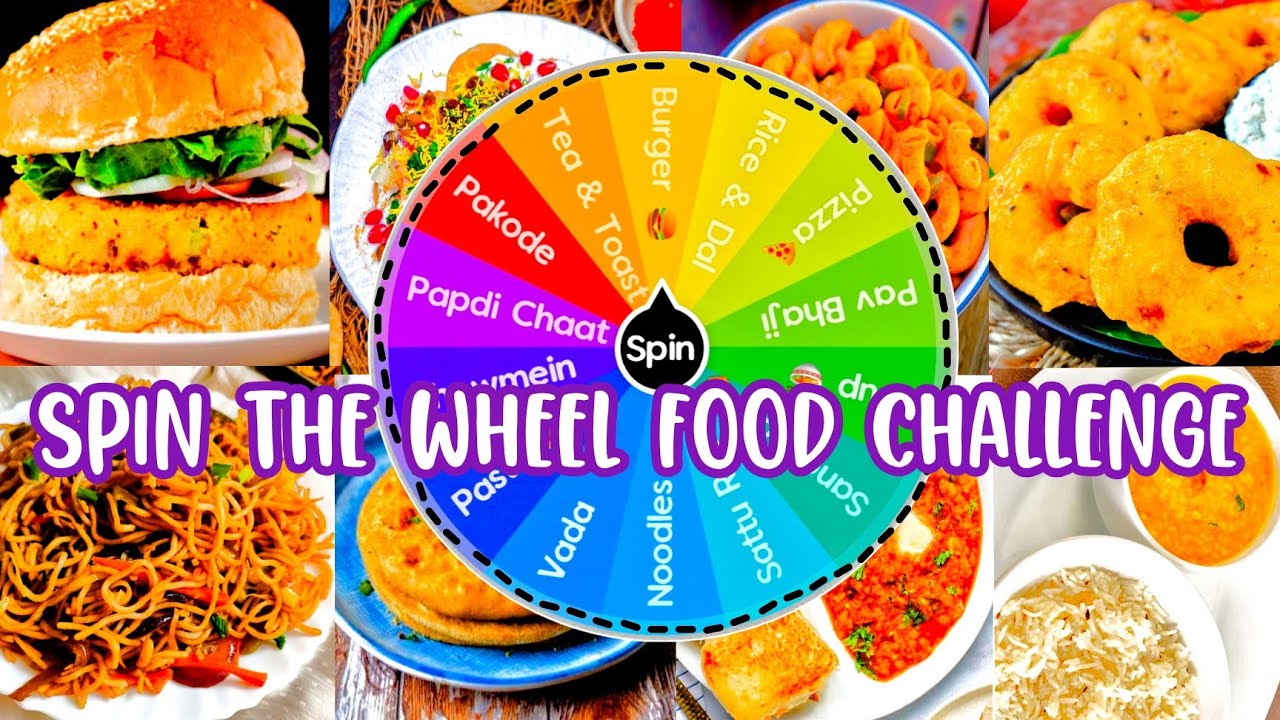 Spin The Wheel Food Challenge *Customized Spin Miss Witty YouTube