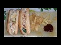 Chicken sandwich with cheese  yummy and delicious chicken sandwich by hamood moms life
