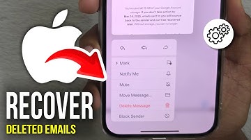 How to Recover Deleted Emails in Mail on iPhone - 2025