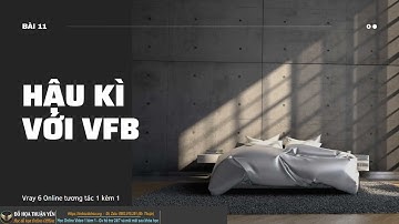 Học Vray 6 Sketchup - Phần 11 -  Hậu Kì Với Vray & Photoshop - Đồ họa Thuận Yến