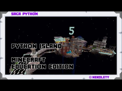 [Subs] Python Island 5 - Minecraft Education