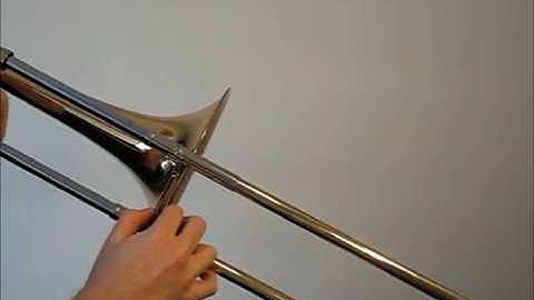 Learn to play Bb blues scale on trombone