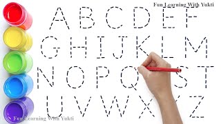 Magical ABC Writing Adventure🧚‍♂️| Learn & Trace English Alphabets with Fun Dots✨ | Perfect for Kids