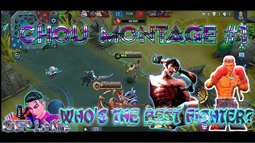 CHOU MONTAGE #1 || MY NEW YOUTUBE INTRO ||Offlane MLBB