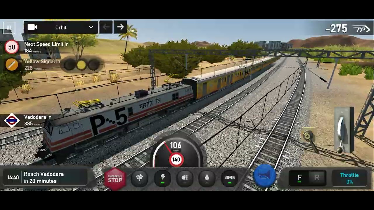 Indian Train Simulator Ahmedabad IRCTC Tejas Express #Indian Train Simulator#Indian Train Simulator#