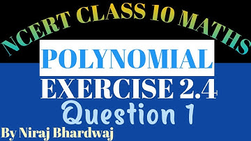 #class10ncertmath #polynomialclass10 Chapter-2(POLYNOMIAL) class-10 Exercise-2.4(Optional) solution.