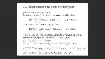 Discrete harmonic analysis related to classical orthogonal polynomials