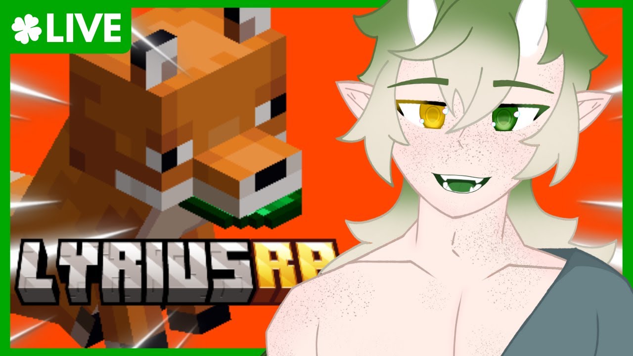 Meu primeiro dia no Lyrius RP ! - Yuki Kurōbā Dia #1🦊🦋