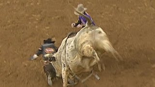 WRECK Chase Outlaw take a hit from Boot Legger PBR