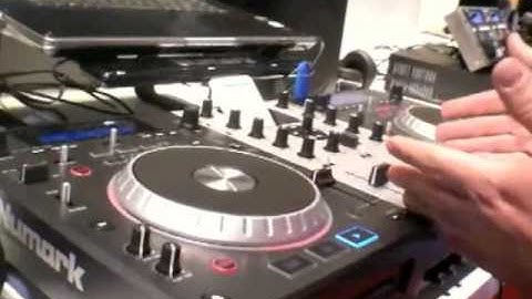 NUMARK MIXDECK All-In-One DJ System @ NAMM 2010