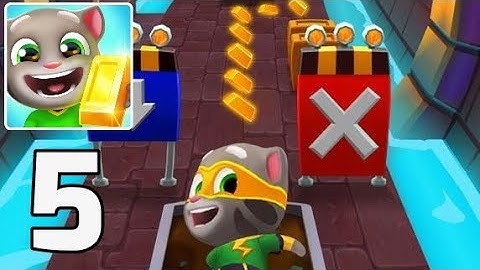 Talking Tom Gold Run - Walkthrough Gameplay - Part 5 Upgrade Hank (iOS/Android)