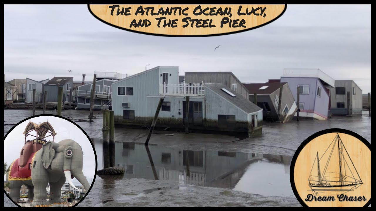 ⁣Atlantic Ocean, Lucy, and The Steel Pier