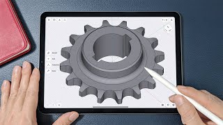 Modeling a Sprocket on iPad | Shapr3D