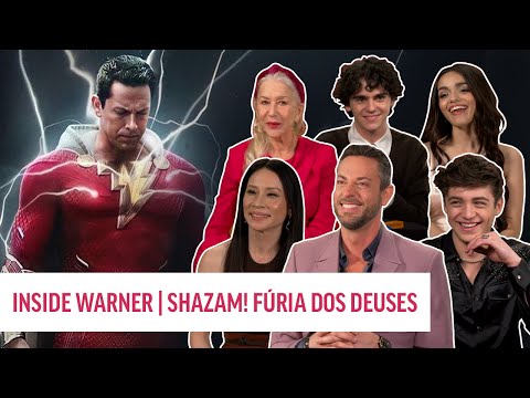 ENTREVISTA COM ZACHARY LEVI, HELEN MIRREN, LUCY LIU E ELENCO DE SHAZAM 2 I INSIDE WARNER