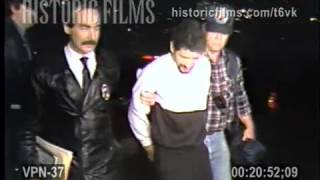 PERP WALK (3 ARRESTED FOR ROBBERIES OF KOREAN DELIS), MANHATTAN - 1987