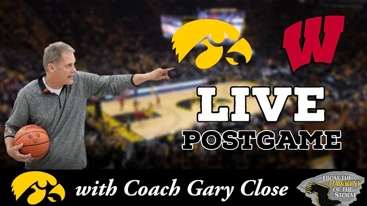 IOWA - WISCONSIN LIVE POSTGAME with Coach Gary Clo...