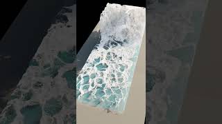 Water Simulation in Blender using a RTX 5090