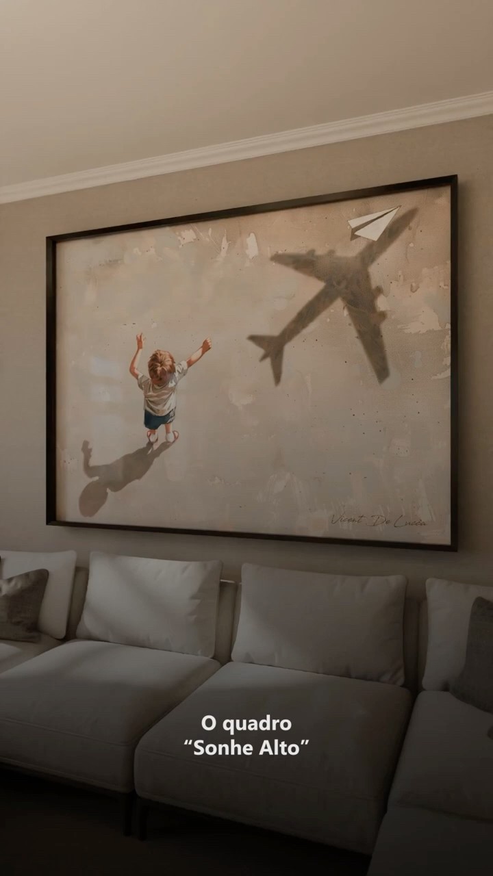 Vídeo de Quadro Sonhe Alto