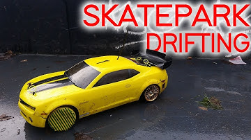 HPI Sprint 2 flux drifting and messing around at skate park + outtakes