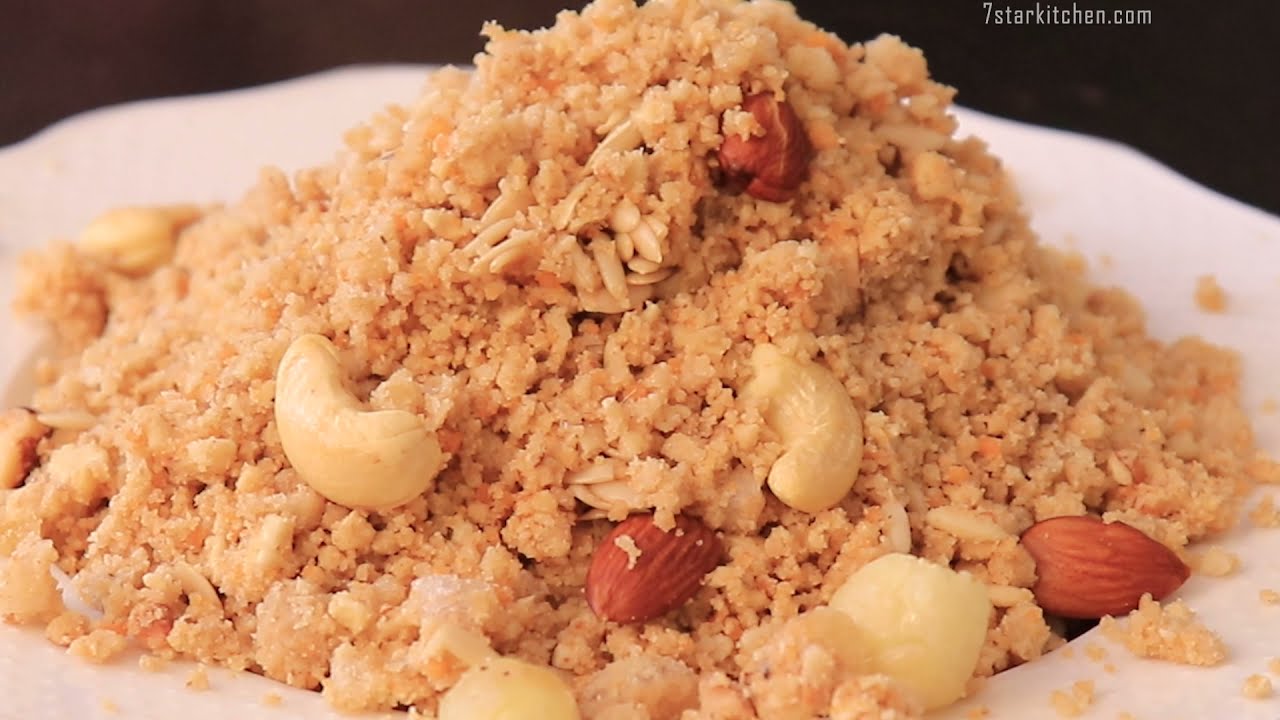 स्वस्थ शरीर और दिमाग के लिए पंजीरी | नई माँ के लिए पंजीरी Panjiri for healthy body & mind