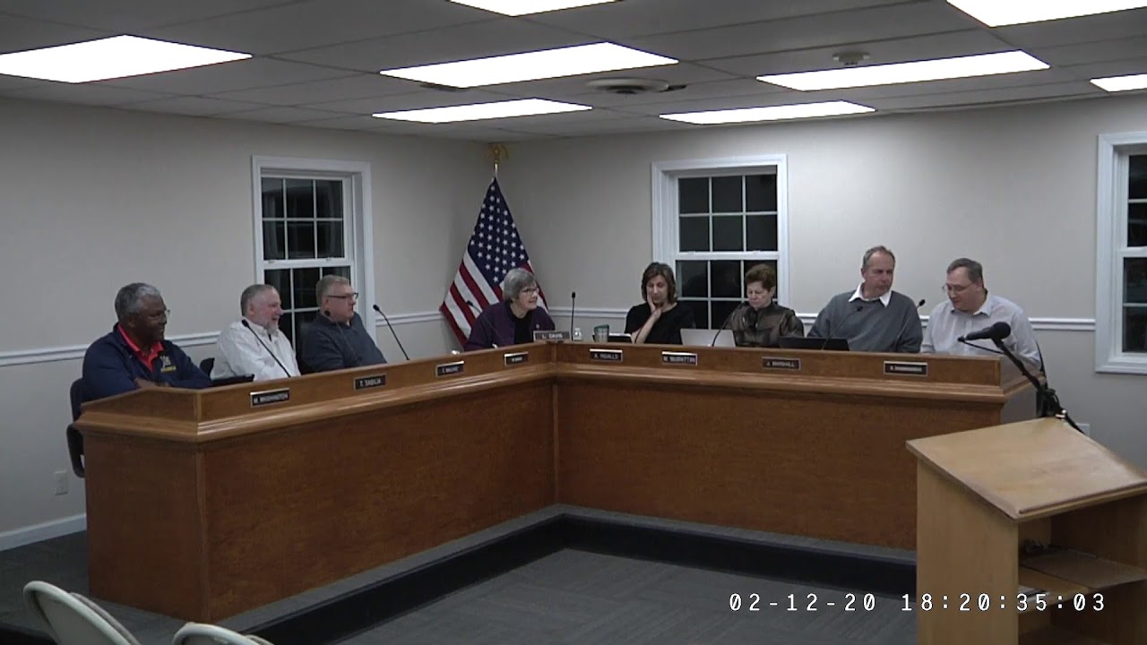 Ledyard Town Council Public Hearing 12 Feb 2020 YouTube