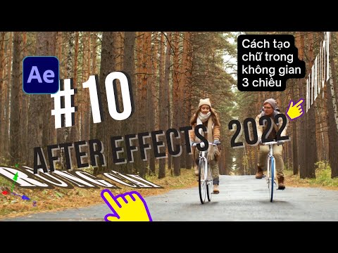 Video BÀI 10: Cách tạo chữ trong không gian ba chiều bằng... - YouTube