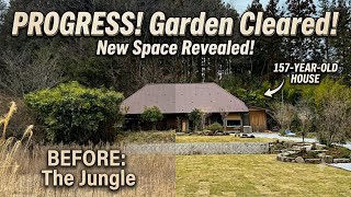 We Cleared 30 Years of Overgrowth From Our 157-Year-Old Japanese House!