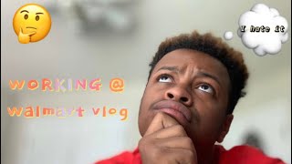 COME TO WORK W/M VLOG🤑 (WALMART EDITION) 💙 *cap 2*