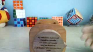 Wooden Da Vinci Code Cryptex
