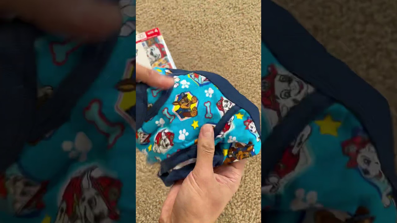 Paw Patrol Boys Cotton Brief Character Underwear, 5-Pack, Size 4-6 | 100 percent cotton
