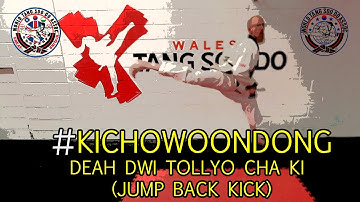 Ki Cho Woon Dong - Jump Back Kick (Tutorial)