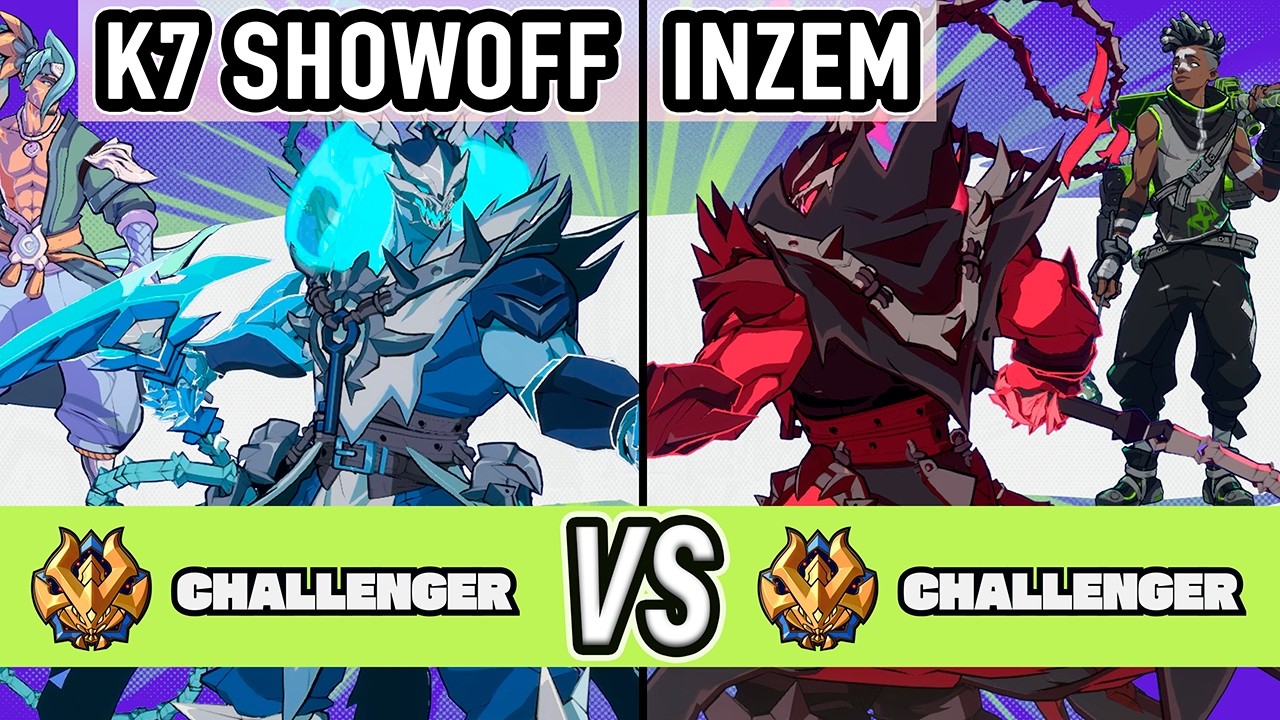 2XKO ▱ K7 Showoff (Thresh / Yasuo) vs Inzem (Thresh / Ekko