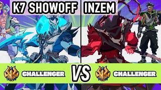 2XKO ▰ K7 Showoff (Thresh / Yasuo) vs Inzem (Thresh / Ekko) ▰ High Level Gameplay