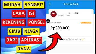 How to transfer to a Cimb Niaga mobile account from Dana