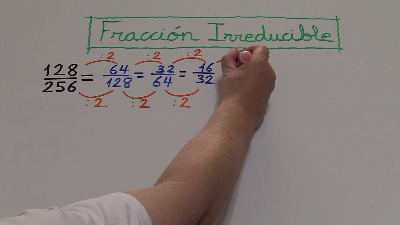 CÓMO SIMPLIFICAR FRACCIONES YouTube