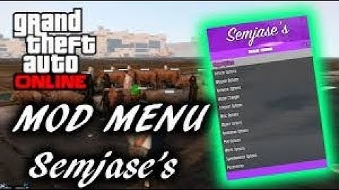 GTA V ONLINE  MOD MENU SEMJASE´S ATUALIZADO + IP GRABBER +FREEZE +DOWNLOAD
