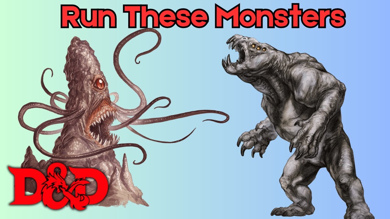 Monsters To Run For Your DnD Campaigns