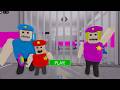 BUFF POLICE FAMILY PRISON RUN ESCAPE! Obby roblox Gameplay Walkthrough No Death 4K