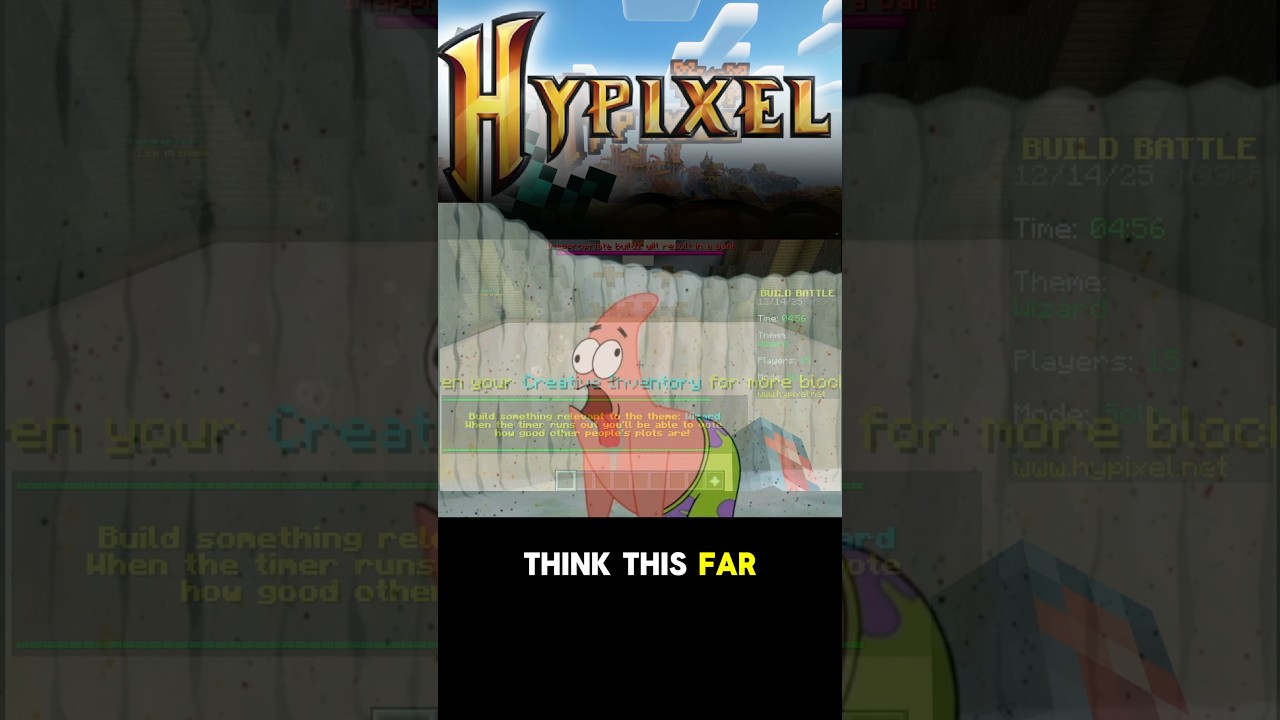 We had two minutes to build this… 