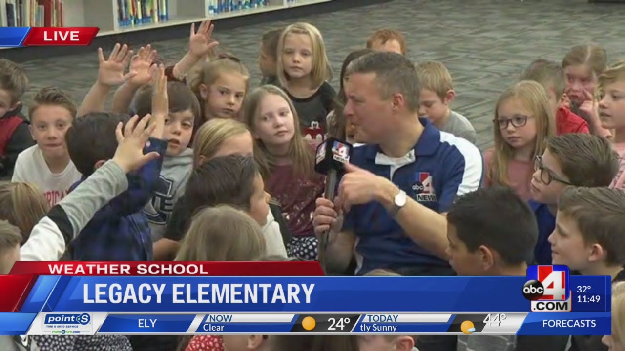 Weather School From Legacy Elementary in American Fork YouTube
