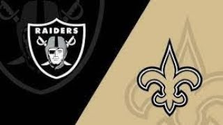 New Orleans Saints Vs Las Vegas Raiders! (Play-by-play) One Last Chance