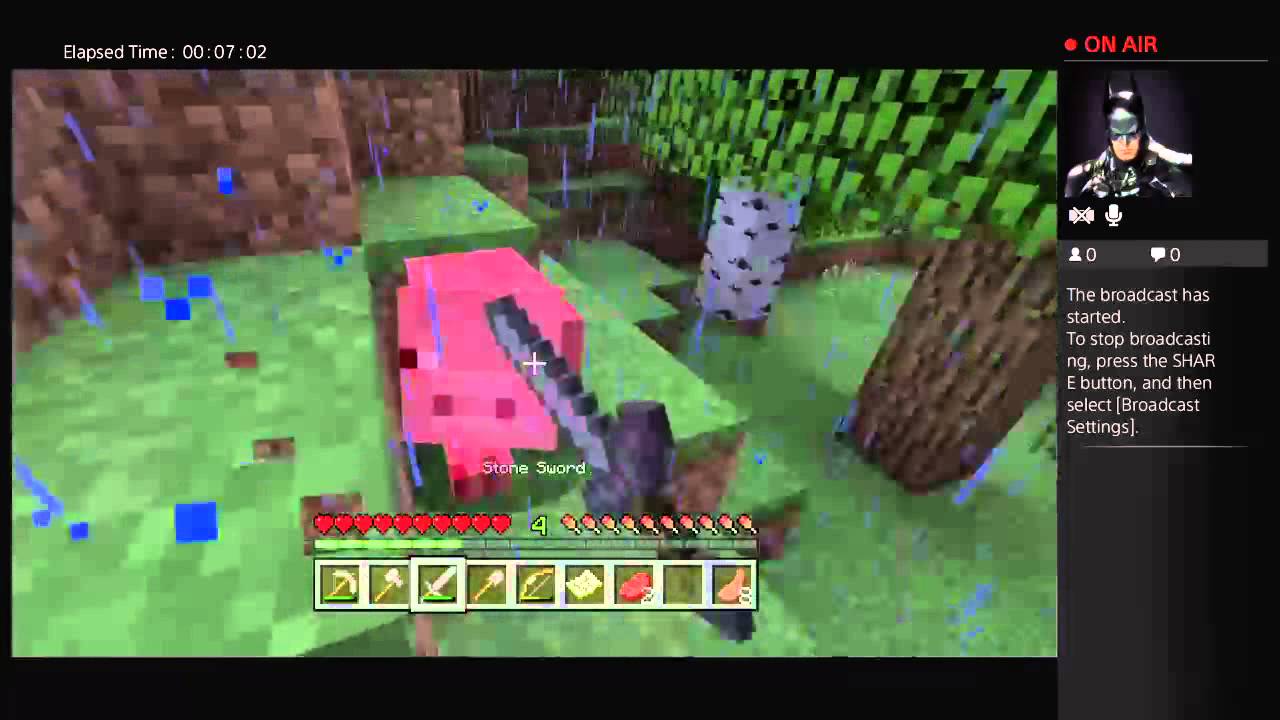 Streamcraft lets play ps4 ep 2 Restarting?